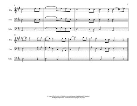 Kde Domov Muj National Anthem Of The Czech Republic Brass Trio Page 2
