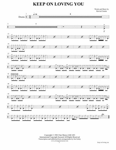 Keep On Loving You For 7 8 Piece Horn Band Page 2