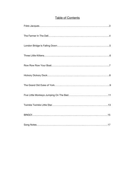 Kids Songs For Fingerstyle Guitar Vol 1 Page 2