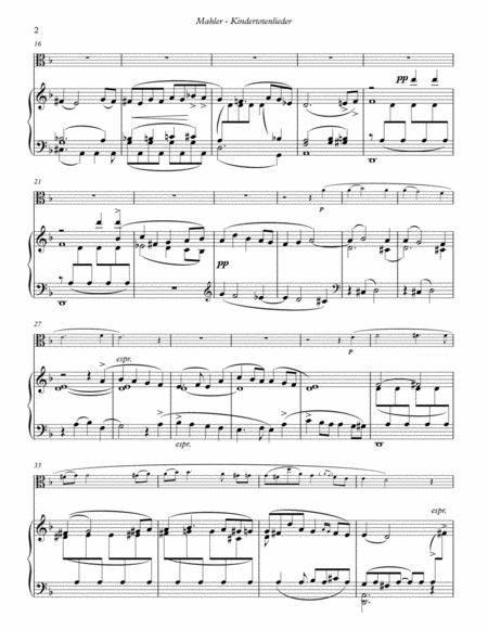 Kindertotenlieder For Alto Trombone And Piano Accompaniment Page 2