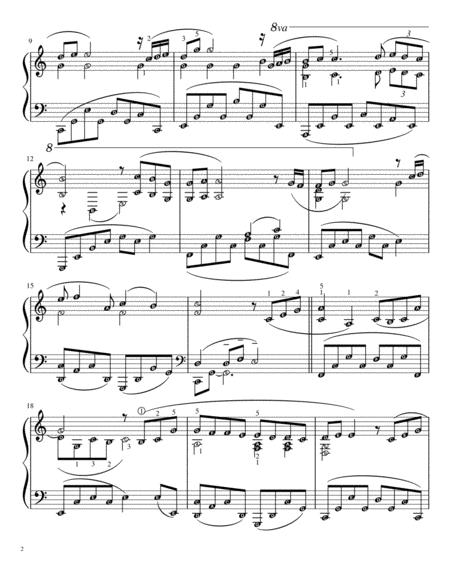 Kiss The Rain C Major Grade 5 Level Piano Solo Page 2