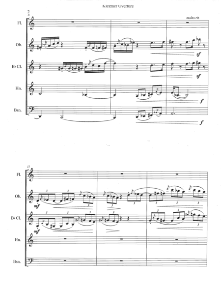 Klezmer Overture Page 2