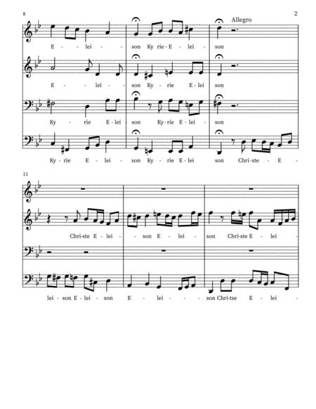 Kyrie In G Minor Page 2