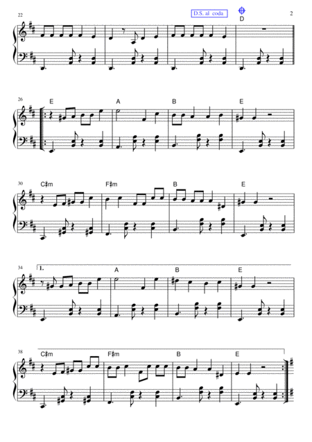 L Anno Che Verra Solo Piano Page 2