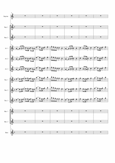 L Arlesienne Suite No 1 For Saxophone Ensemble Part One Page 2