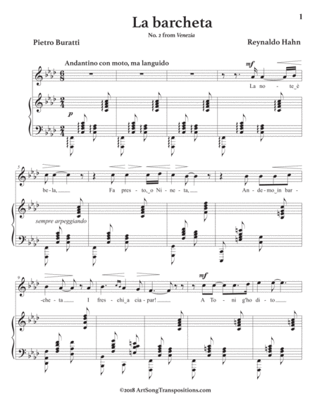 La Barcheta F Minor Page 2