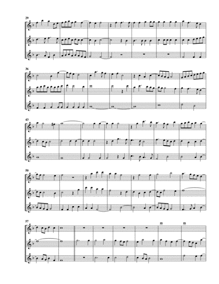 La Belle Se Siet Arrangement For 3 Recorders Page 2