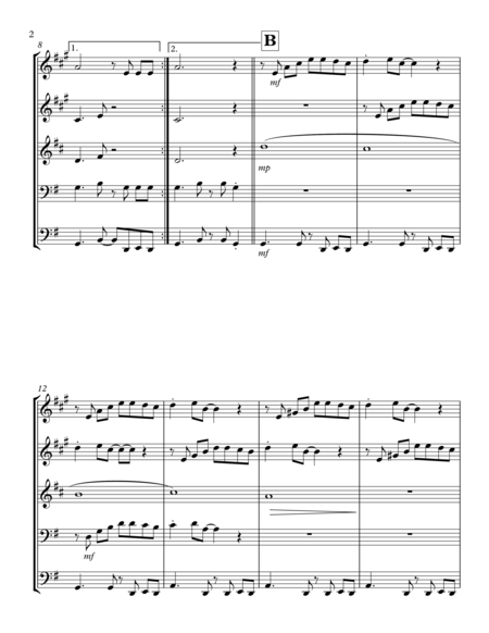 La Cucuracha Brass Quintet Page 2
