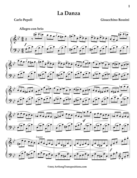 La Danza G Minor Page 2