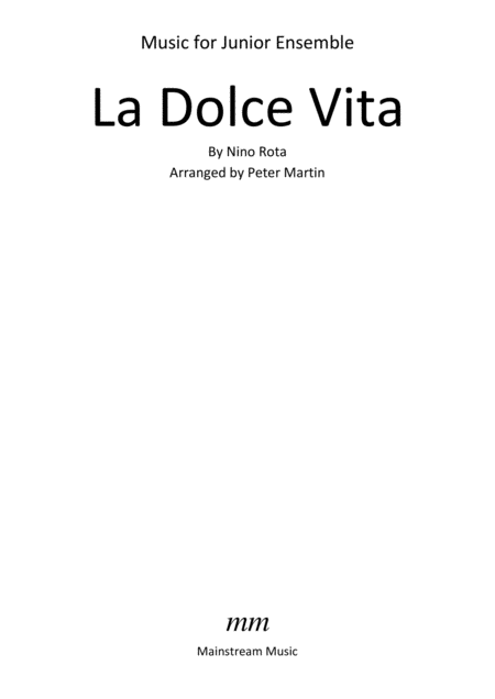 La Dolce Vita Junior Ensemble Page 2