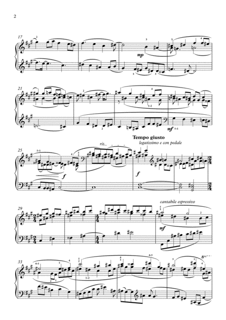 La Nia Que Trae La Luz Solo Piano Page 2