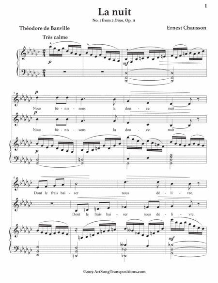 La Nuit Op 11 No 1 G Flat Major Page 2