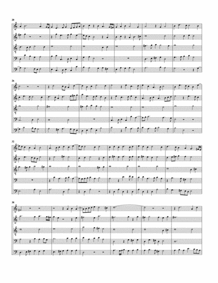 La Spagna Arrangement For 5 Recorders Page 2