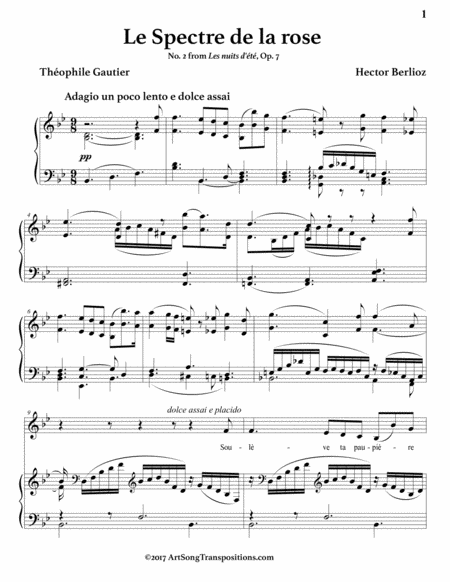 La Spectre De La Rose Op 7 No 2 B Flat Major Page 2