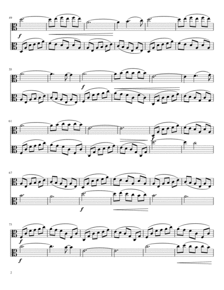 La Valse D Amelie Viola Duet Page 2