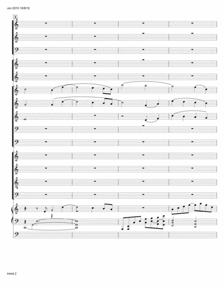 Lacrimosa Requiem Of Emmett Till Ballet Score Page 2