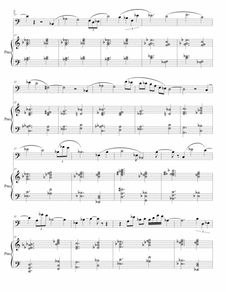 Lament For Trombone And Piano In Memory Of Fr Ralph March O Cist Page 2