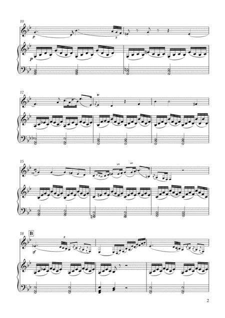 Largo E Cantabile From How Do You Do Op 33 5 Hob Iii 41 For Clarinet Piano Page 2