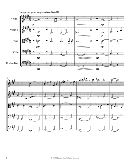 Largo For Strings Page 2