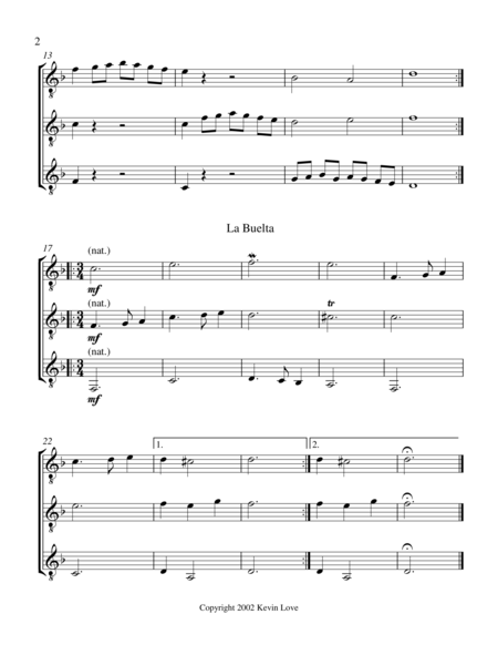 Las Hachas Guitar Trio Score And Parts Page 2