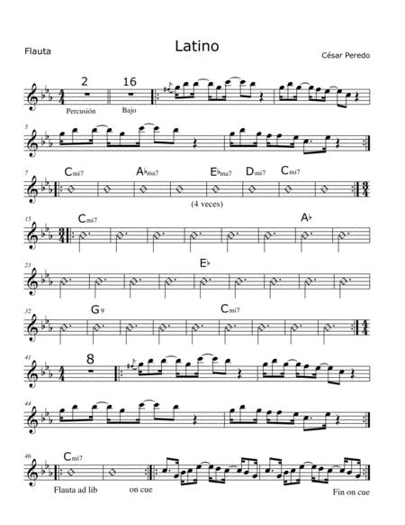 Latino For Flute And Jazz Combo Latin Jazz Page 2