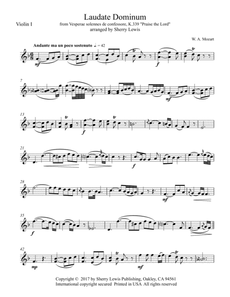 Laudate Dominum String Trio For String Trio Page 2