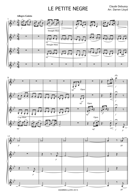 Le Petite Negre Trumpet Quartet Page 2