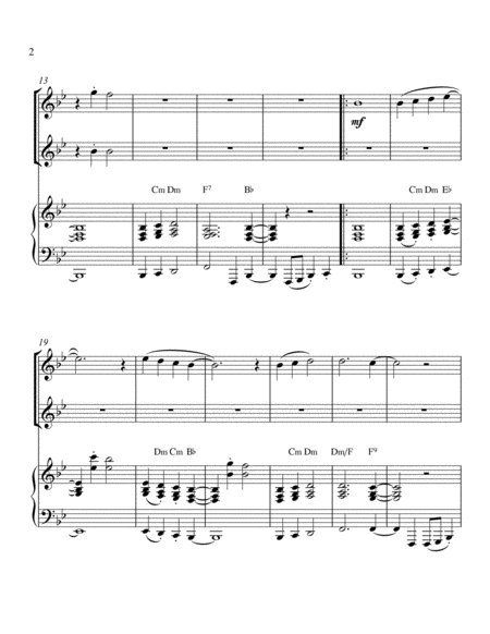 Lean On Me Flute Duet And Piano Page 2