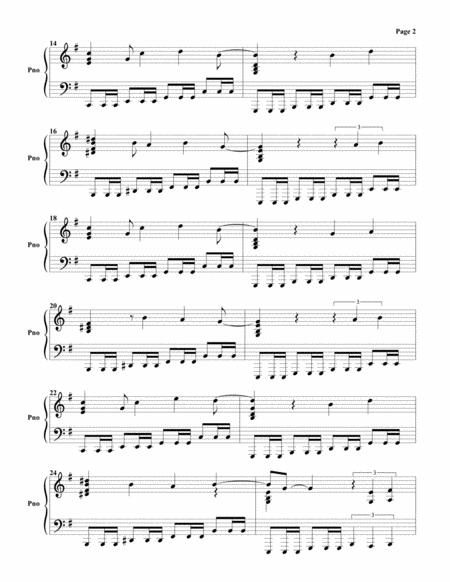 Lessons In Love Piano Solo Page 2