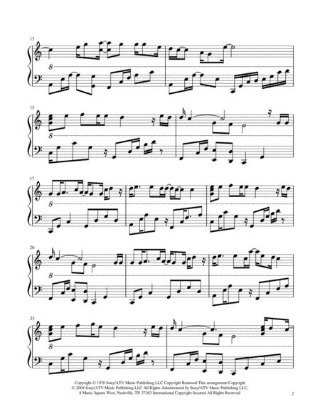 Let It Be By The Beatles Double Strung Harp Solo Page 2