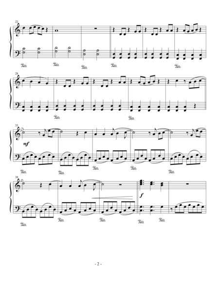 Let It Go Easy Piano Solo Page 2