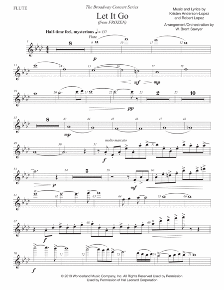 Let It Go From Frozen Flute Part Page 2