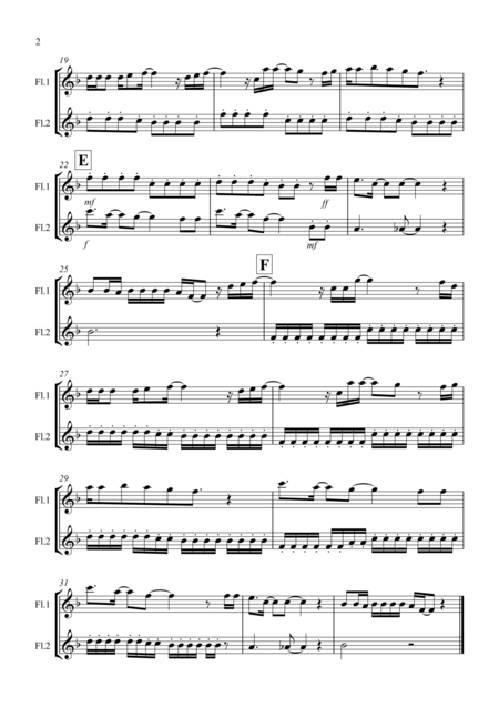 Let It Go From Frozen For Flute Duet Page 2