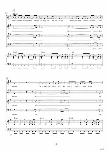 Let Me Entertain You Satb Piano Lead Divided Page 2