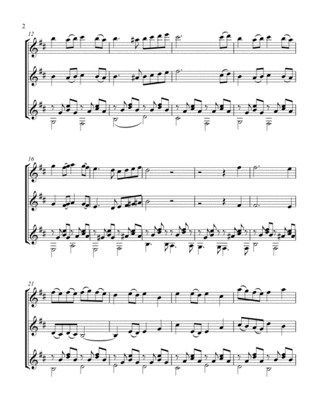 Lgie En Si Mineur Flute Violin Guitar Page 2