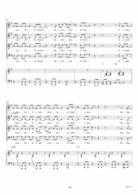 Lido Shuffle Satb Piano Page 2