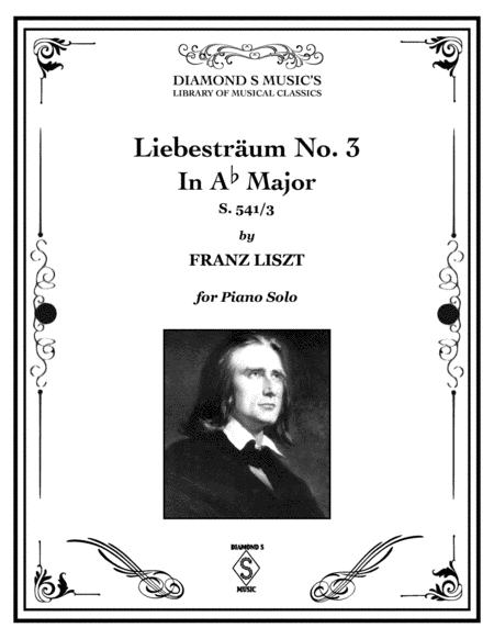 Liebestraum No 3 In Ab Major Liszt Piano Solo Page 2