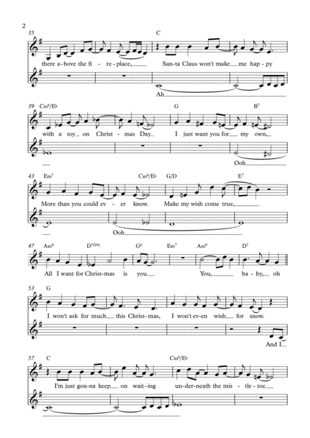 Lightly Row Duet Flute Page 2