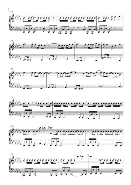 Linkin Park In The End Piano Solo Page 2