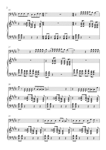 Linkin Park One Step Closer Contrabass Solo Page 2