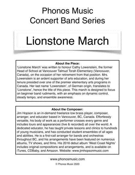 Lionstone March Page 2