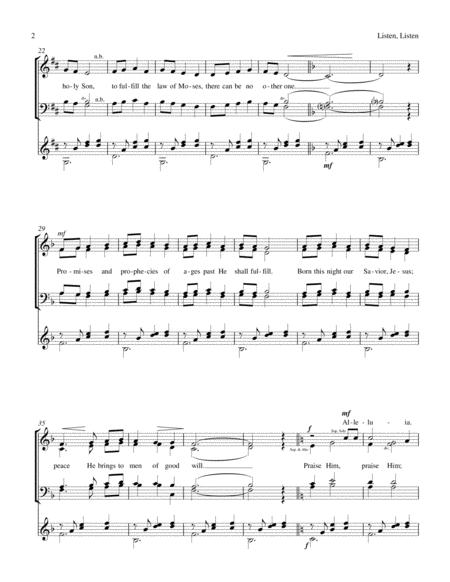 Listen Listen Satb With Classical Guitar Page 2