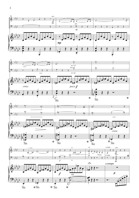 Liszt Liebestraum For Piano Trio Pl101 Page 2