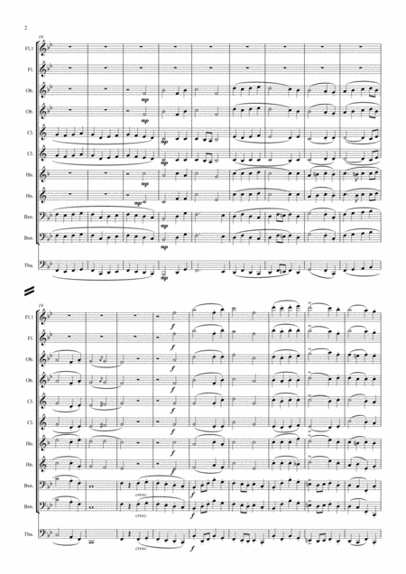 Liszt Weihnachtsbaum Christmas Tree No 4 Adeste Fideles March Of The Three Wise Men Of The East Symphonic Wind Page 2