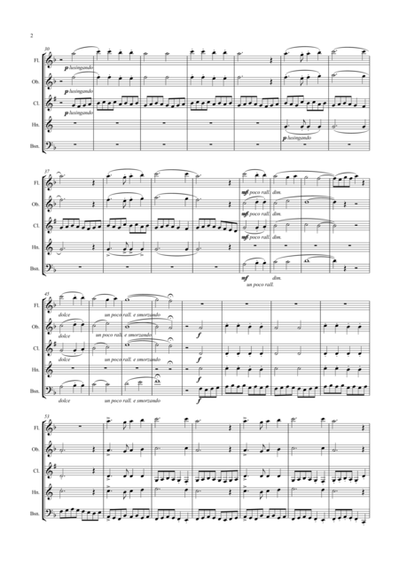 Liszt Weihnachtsbaum Christmas Tree Suite A Selection Of Six Pieces Wind Quintet Page 2