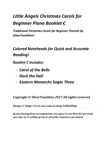 Little Angels Christmas Carols For Beginner Piano Booklet C Page 2