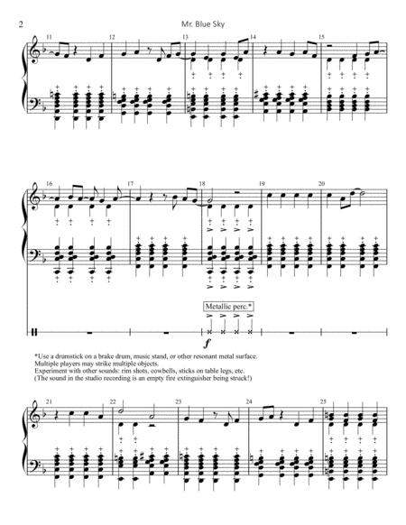 Little Modern Valse For Solo Piano Page 2