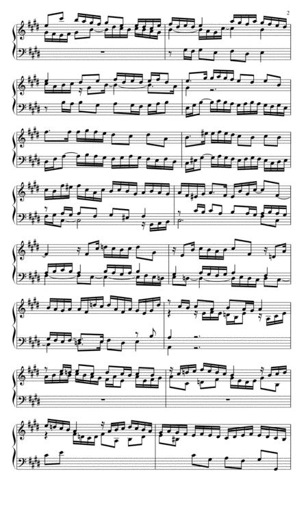 Little Prelude And Fugue In C Minor Page 2