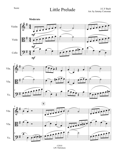 Little Prelude For String Trio Page 2