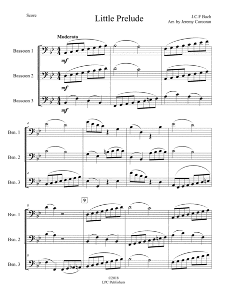 Little Prelude For Three Bassoons Page 2